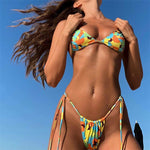 Load image into Gallery viewer, Leanna Brazilian Bikini & Thong Set