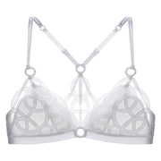 Evelyn Racerback Wireless Mesh Bra